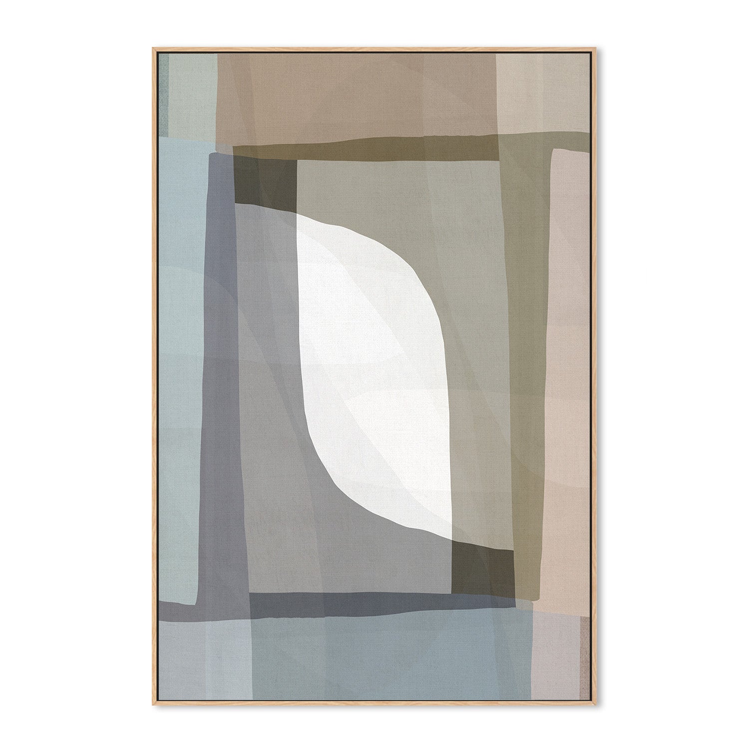 wall-art-print-canvas-poster-framed-Muted Geometric Flow-4