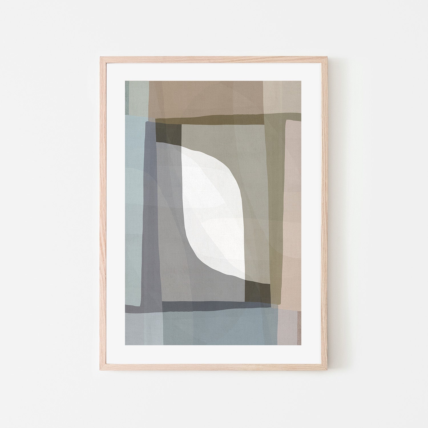 wall-art-print-canvas-poster-framed-Muted Geometric Flow-6