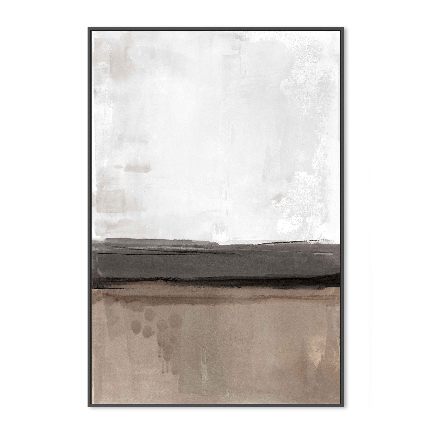wall-art-print-canvas-poster-framed-Muted Horizon Across Empty Fields-3