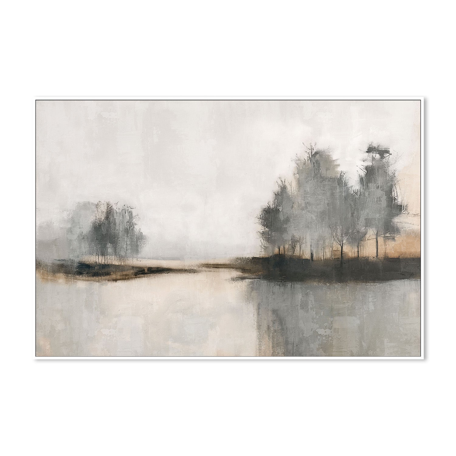 wall-art-print-canvas-poster-framed-Muted Horizons, Style A-5
