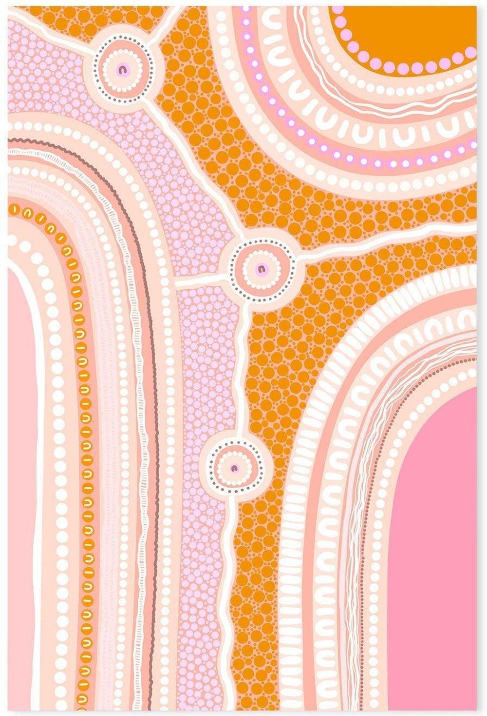 wall-art-print-canvas-poster-framed-My 3 Pathways-by-Leah Cummins-Gioia Wall Art