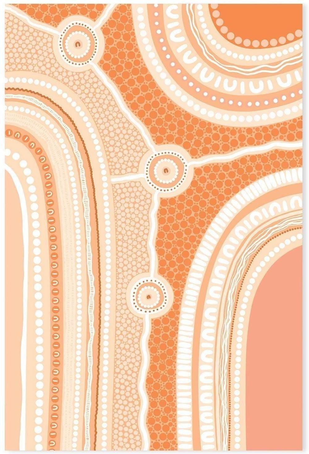 wall-art-print-canvas-poster-framed-My 3 Pathways, Earth-by-Leah Cummins-Gioia Wall Art