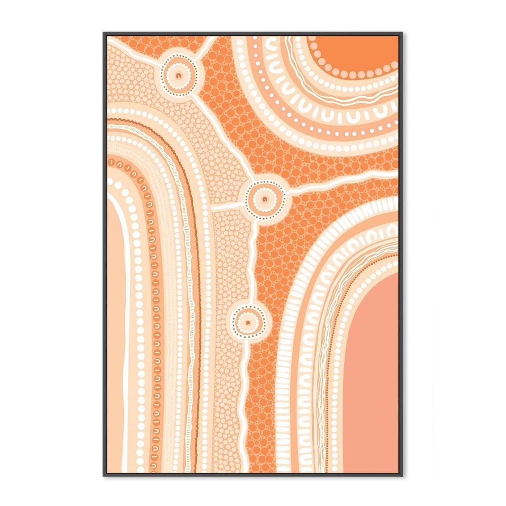 wall-art-print-canvas-poster-framed-My 3 Pathways, Earth-by-Leah Cummins-Gioia Wall Art