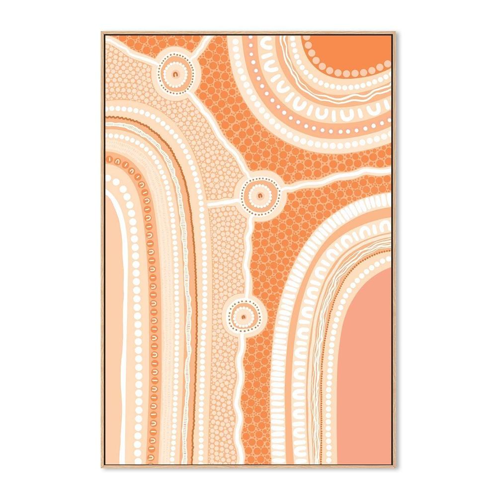 wall-art-print-canvas-poster-framed-My 3 Pathways, Earth-by-Leah Cummins-Gioia Wall Art