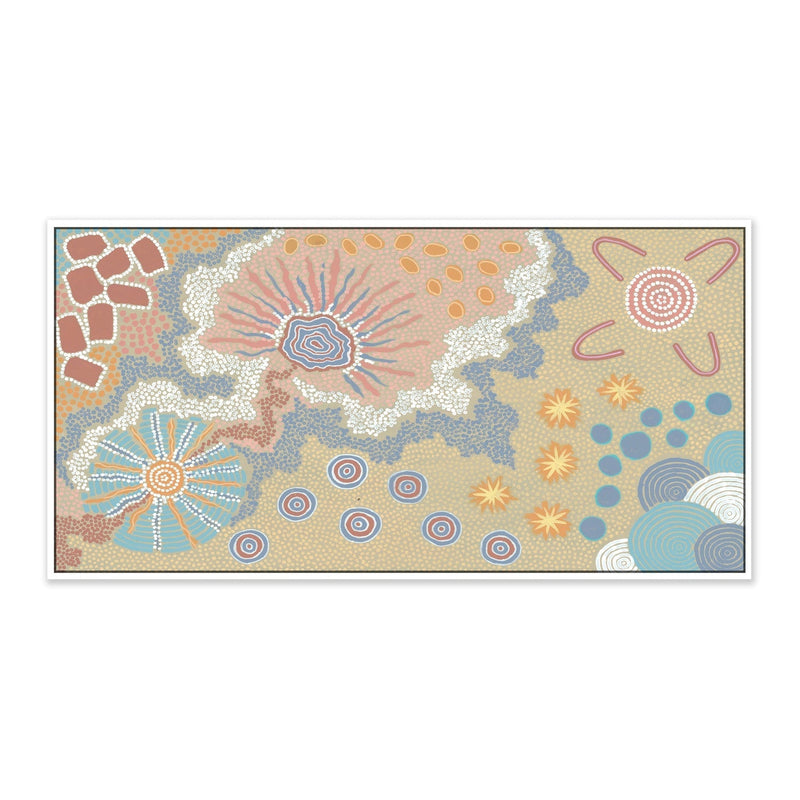wall-art-print-canvas-poster-framed-My Country-by-Danny Tjampitjinpa Possum-Gioia Wall Art