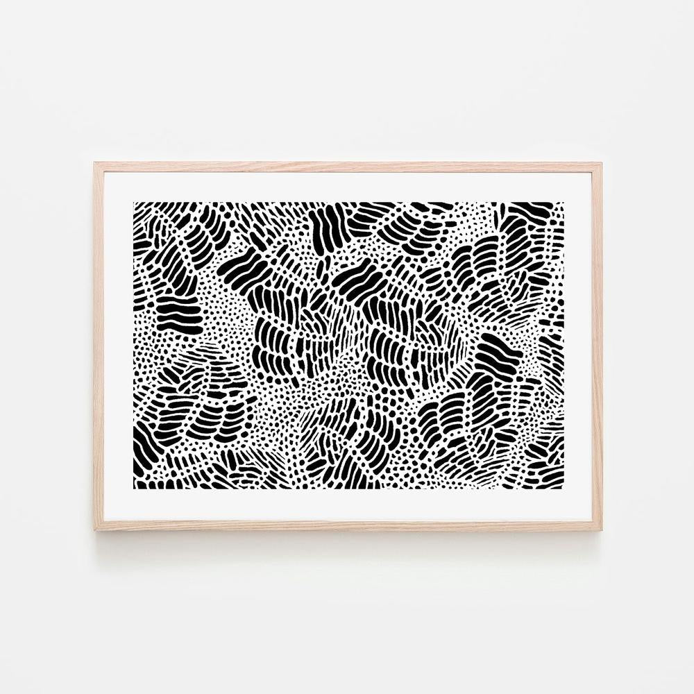 wall-art-print-canvas-poster-framed-My Country, Tracks-by-Leah Cummins-Gioia Wall Art