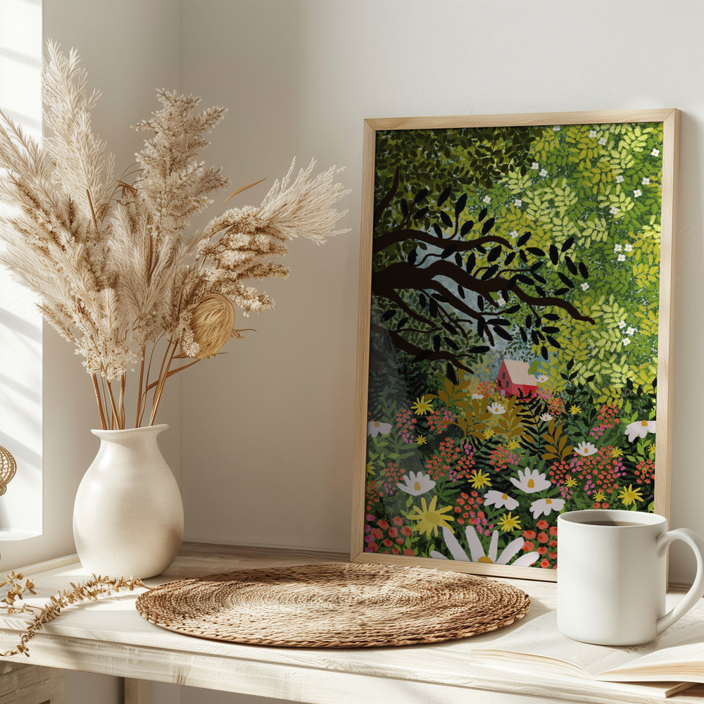 wall-art-print-canvas-poster-framed-My Dream House , By Rafaela Mascaro-2