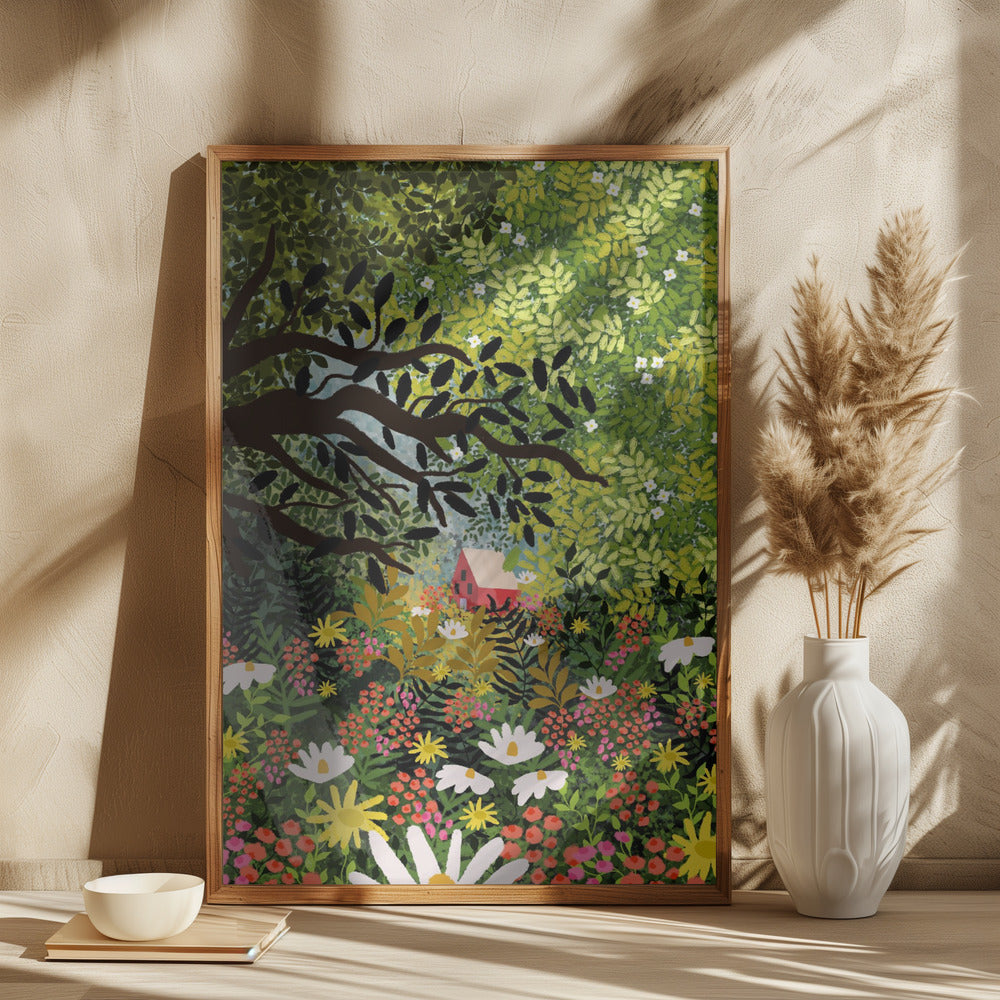 wall-art-print-canvas-poster-framed-My Dream House , By Rafaela Mascaro-3
