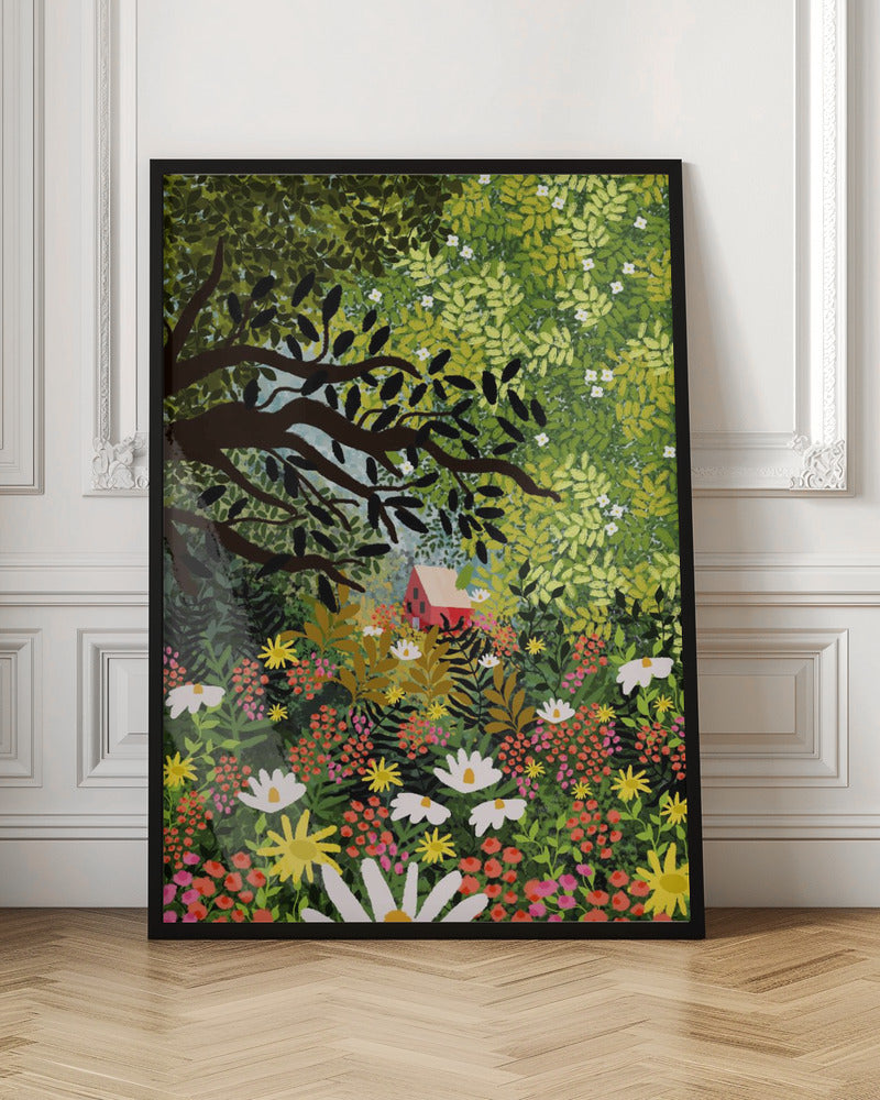 wall-art-print-canvas-poster-framed-My Dream House , By Rafaela Mascaro-4