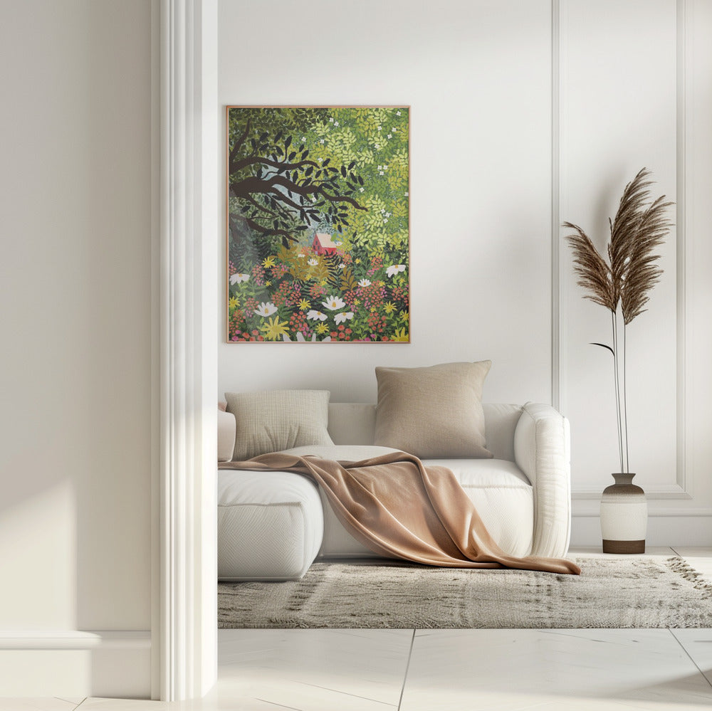 wall-art-print-canvas-poster-framed-My Dream House , By Rafaela Mascaro-5