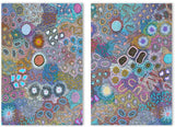 My Grandmother's Country, Set Of 2 , By Michelle Possum Nungurrayi