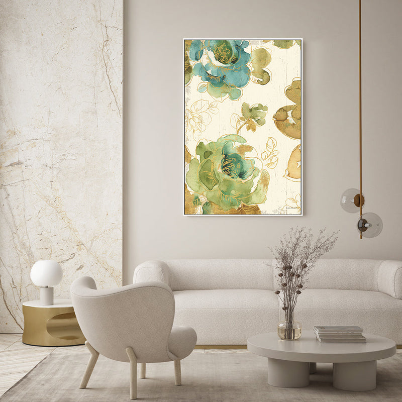 wall-art-print-canvas-poster-framed-My Greenhouse Roses, Style A , By Lisa Audit-GIOIA-WALL-ART