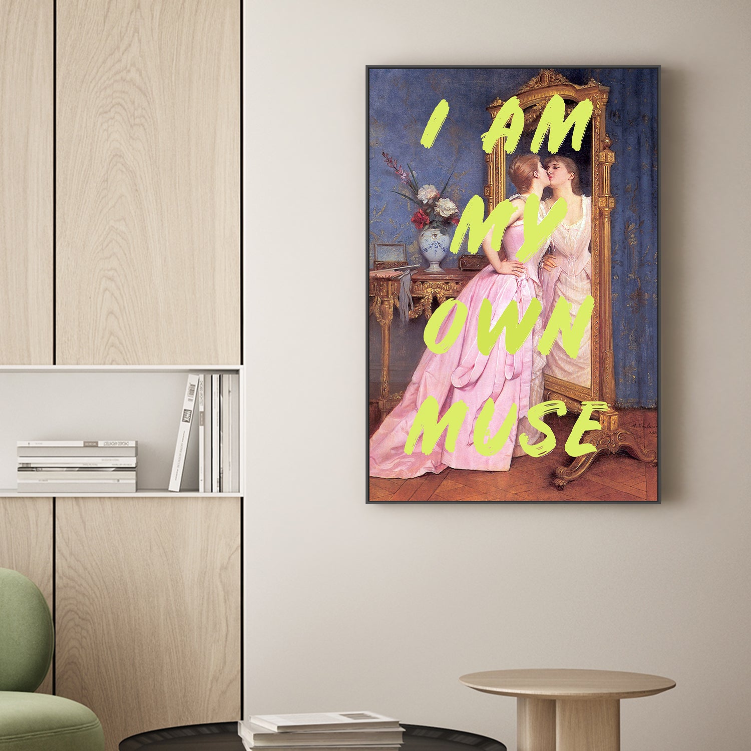wall-art-print-canvas-poster-framed-My own muse-7
