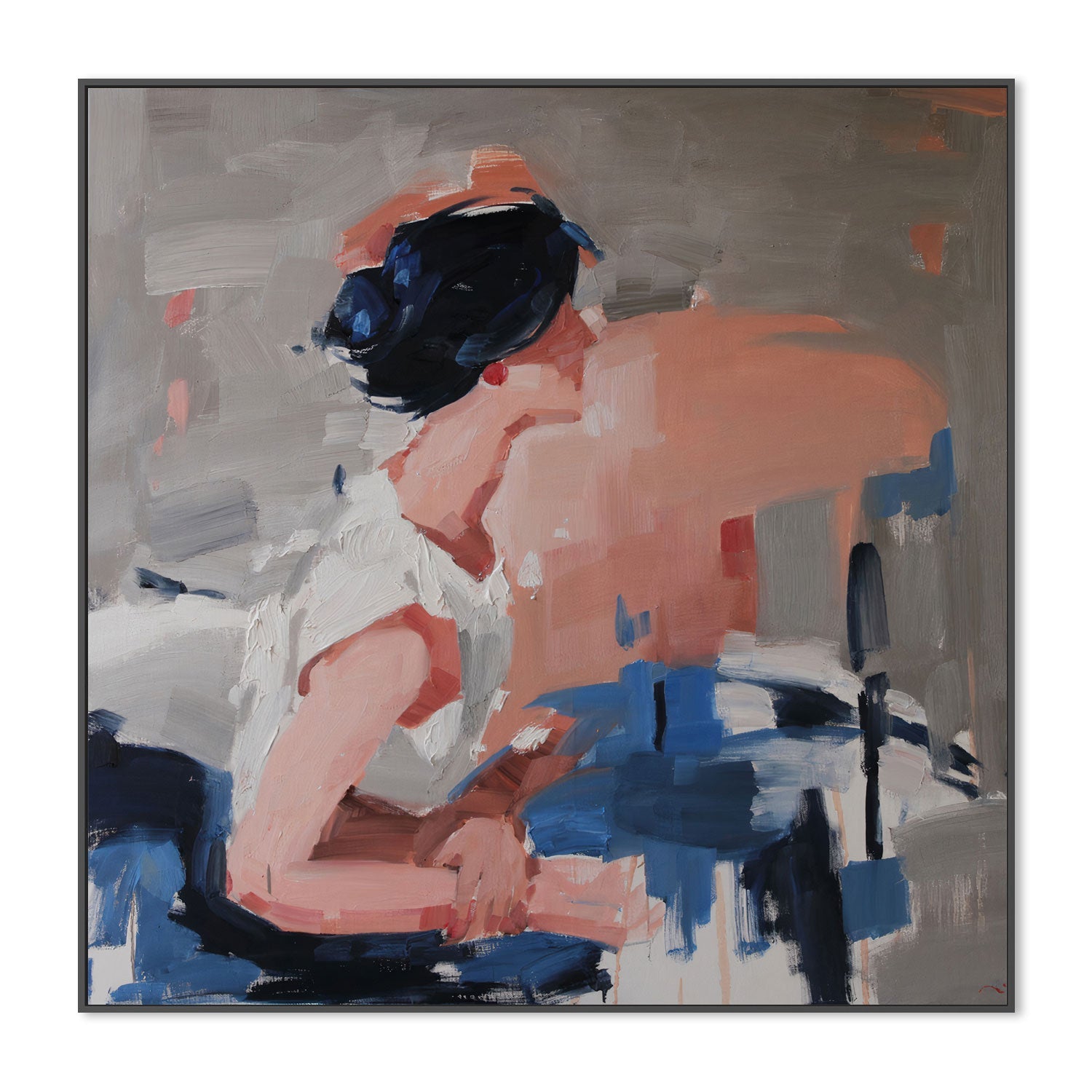 wall-art-print-canvas-poster-framed-My Time, Style B , By Li Lee-Archer-3