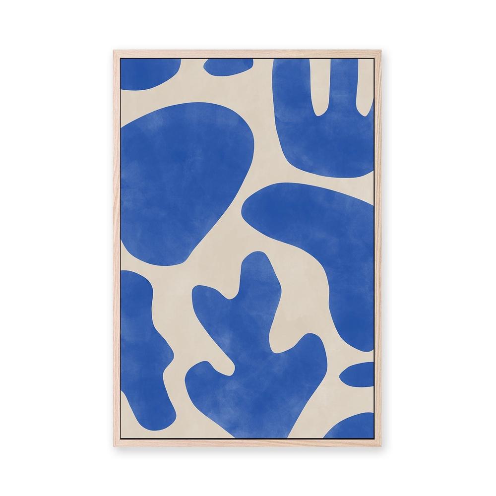wall-art-print-canvas-poster-framed-Mystic Cobalt , By Elena Ristova-GIOIA-WALL-ART