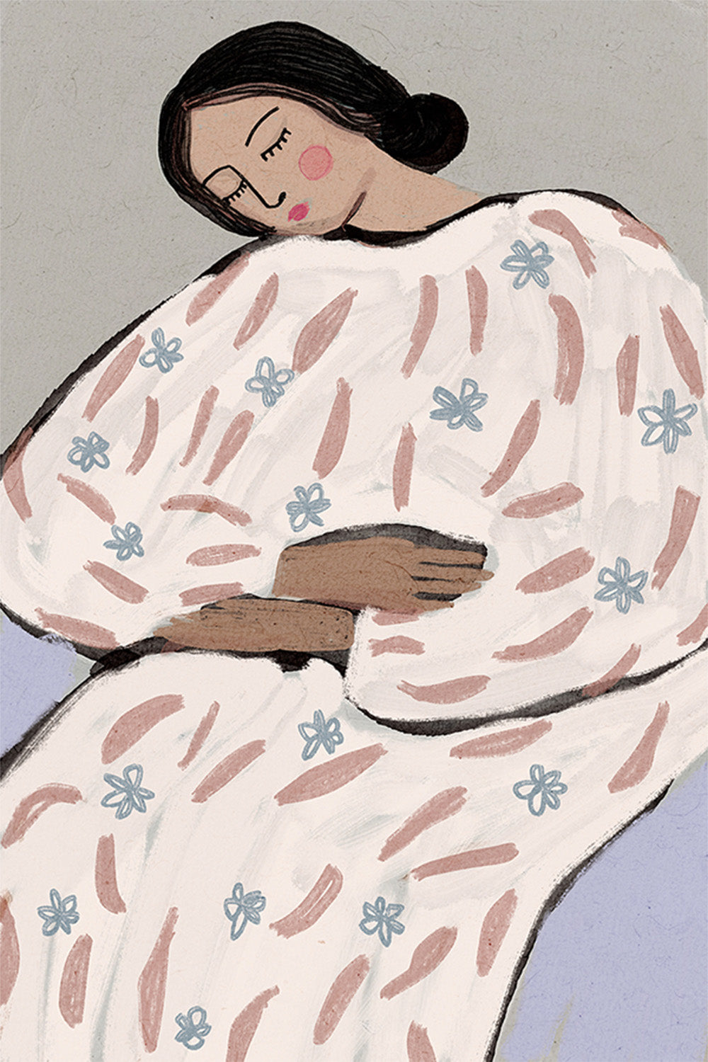 wall-art-print-canvas-poster-framed-Napping beauty-1