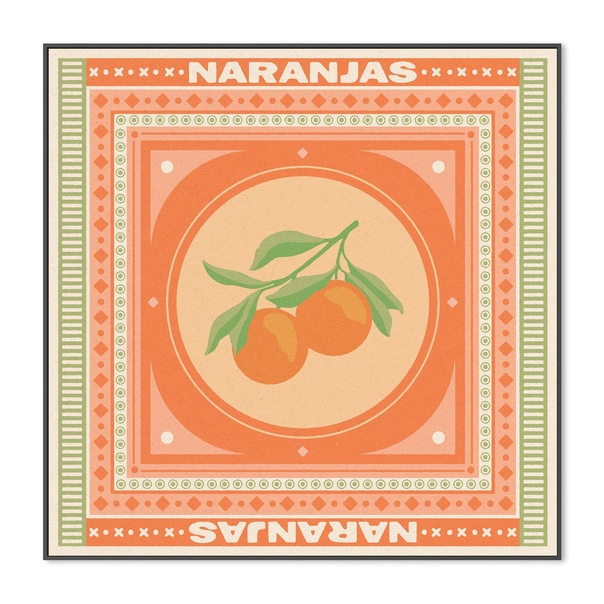 wall-art-print-canvas-poster-framed-Naranjas , By Cai & Jo-3