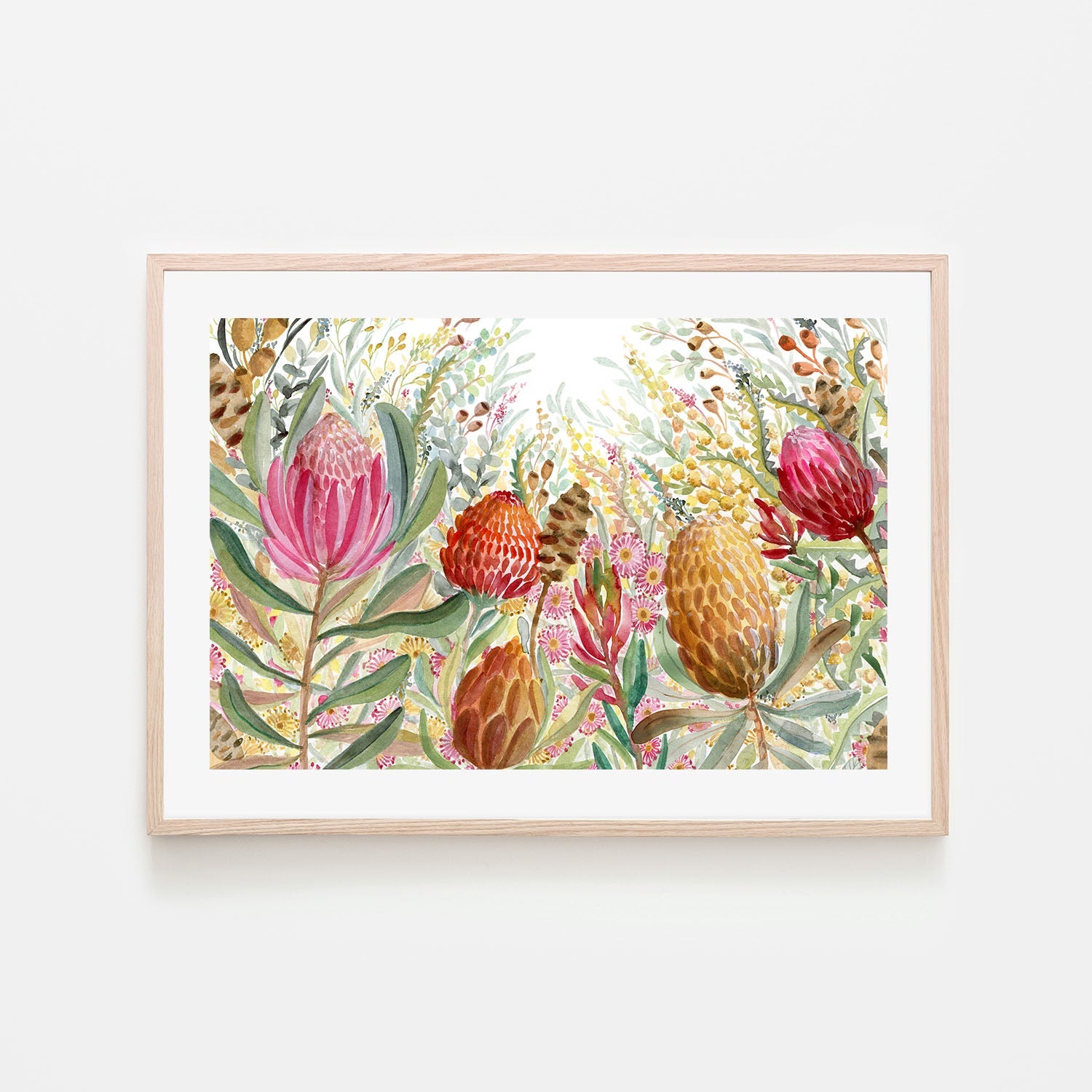 wall-art-print-canvas-poster-framed-Native Landscape , By Jessie Mitchelson-6