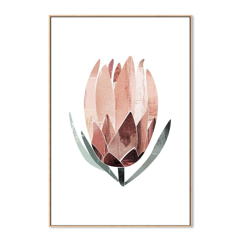 wall-art-print-canvas-poster-framed-Native Protea-by-Dear Musketeer Studio-Gioia Wall Art