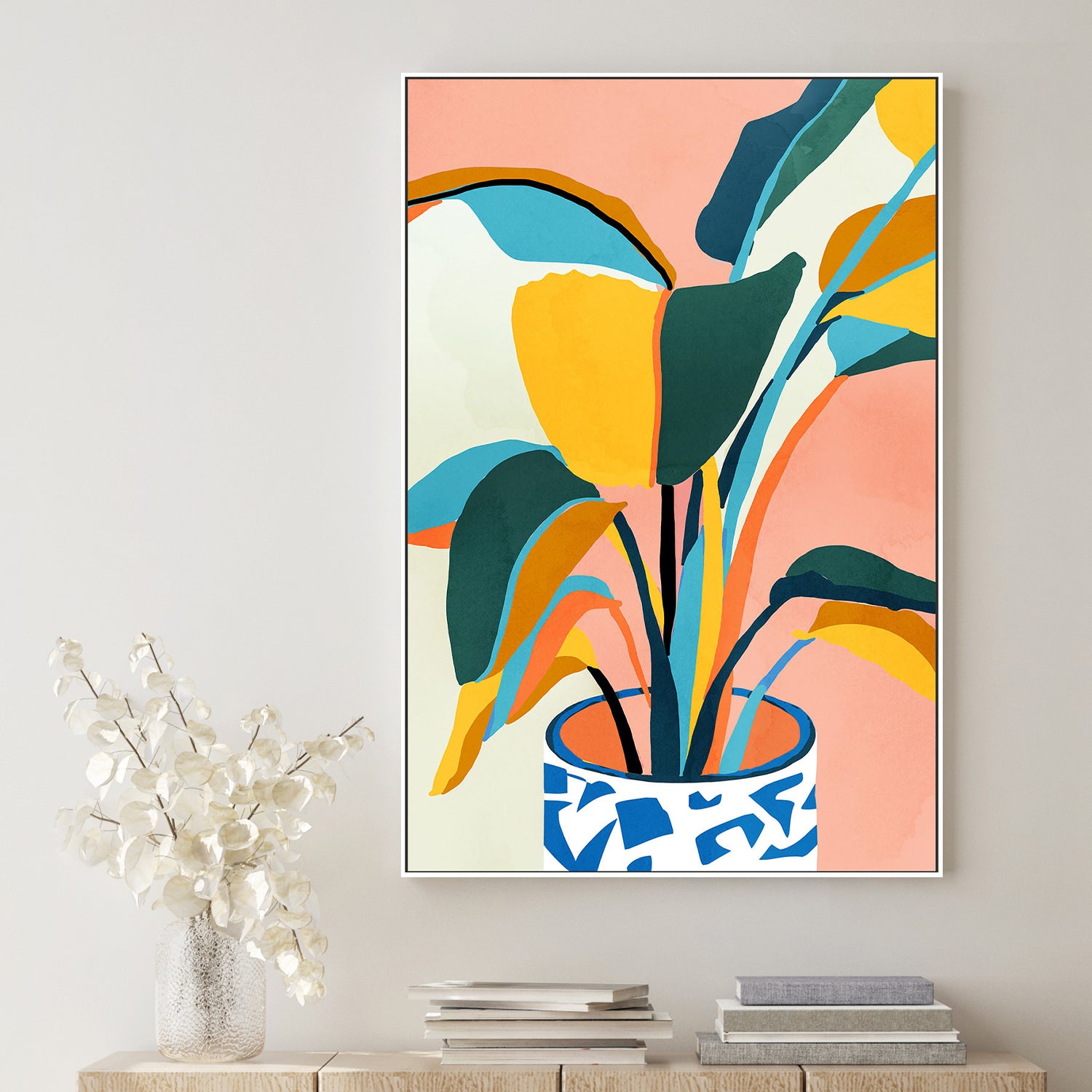 wall-art-print-canvas-poster-framed-Nature Does Not Hurry yet Everything Is Accomplished-2