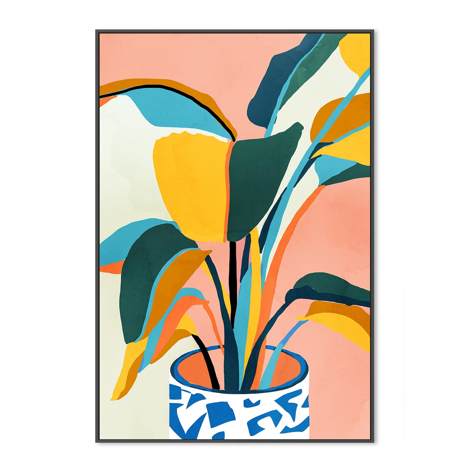 wall-art-print-canvas-poster-framed-Nature Does Not Hurry yet Everything Is Accomplished-3