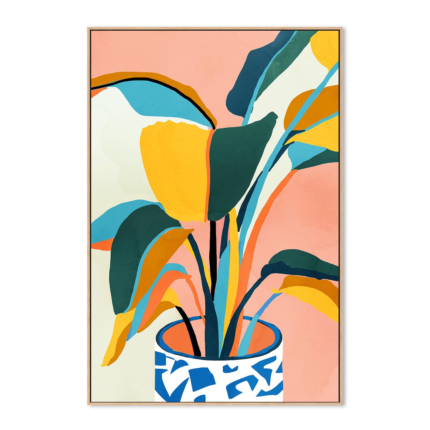 wall-art-print-canvas-poster-framed-Nature Does Not Hurry yet Everything Is Accomplished-4