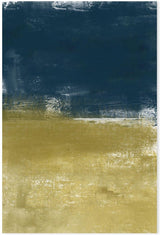 wall-art-print-canvas-poster-framed-Navy and Mustard Abstract , By Karine Tonial Grimm-GIOIA-WALL-ART
