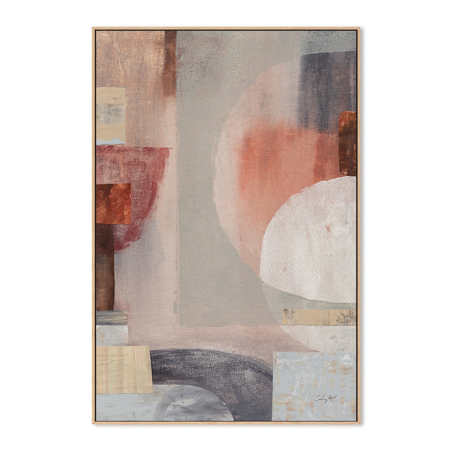 wall-art-print-canvas-poster-framed-Neutral Fantasia I , By Courtney Prahl-4