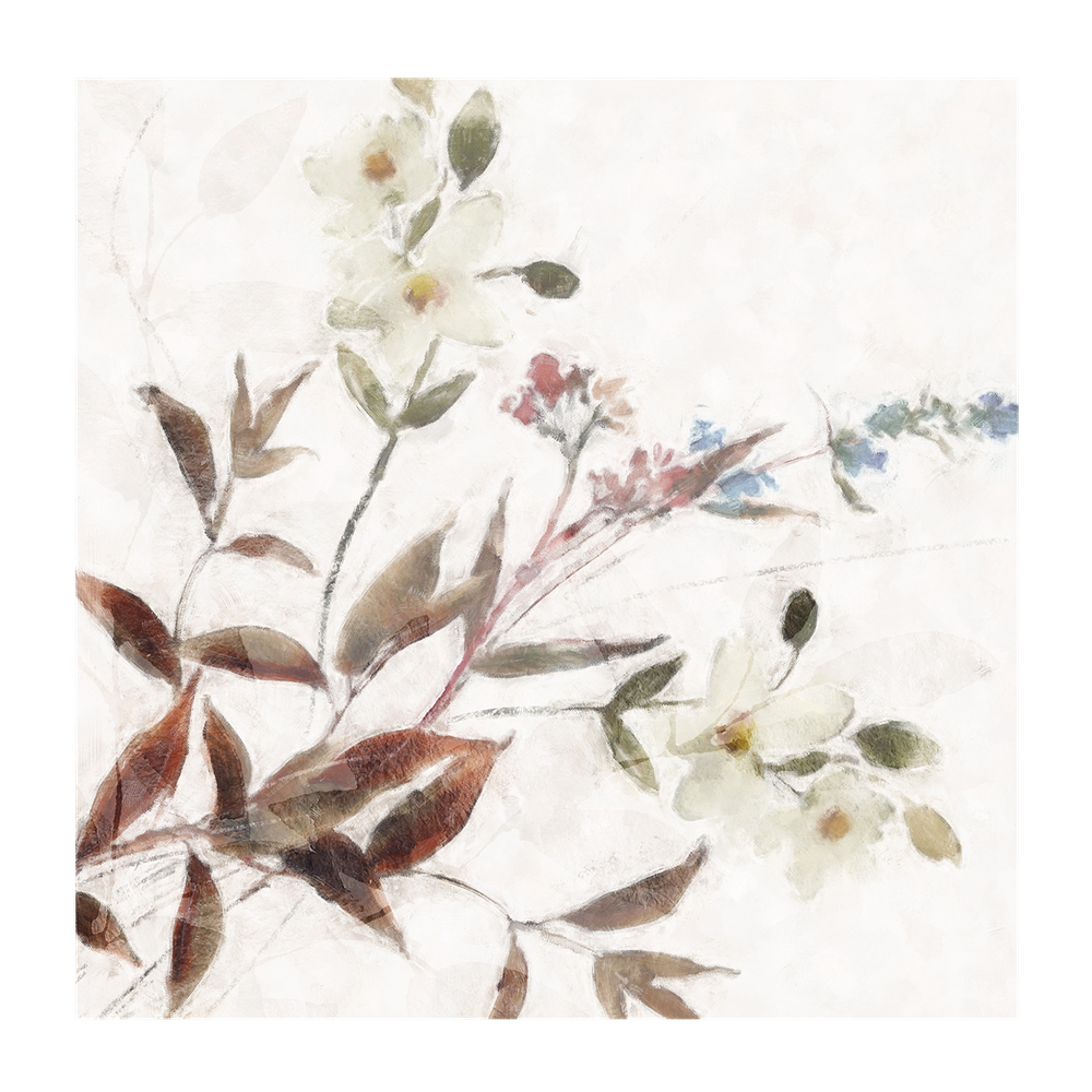wall-art-print-canvas-poster-framed-Neutral Wild Flowers, Style A & B, Set of 2 , By Nina Blue-7