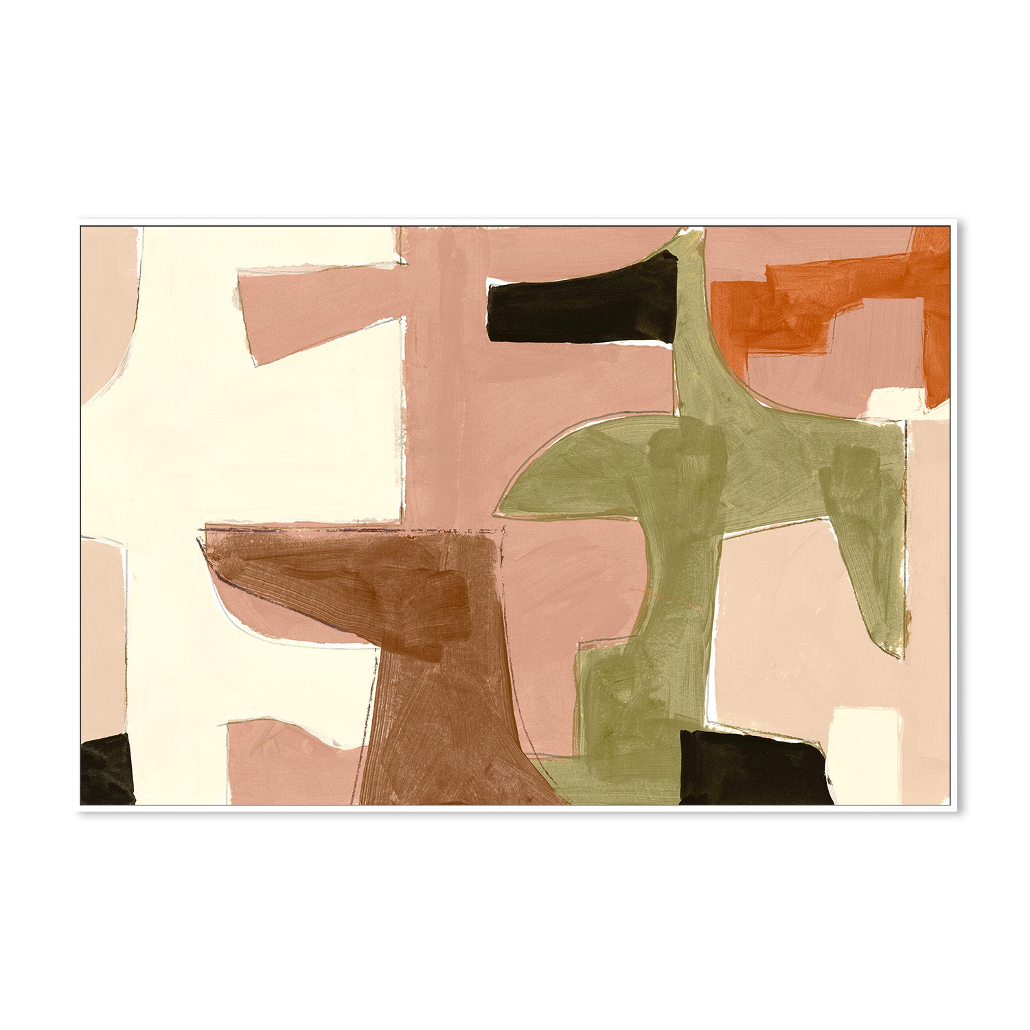 wall-art-print-canvas-poster-framed-New Jigsaw, Style A , By Cartissi-5