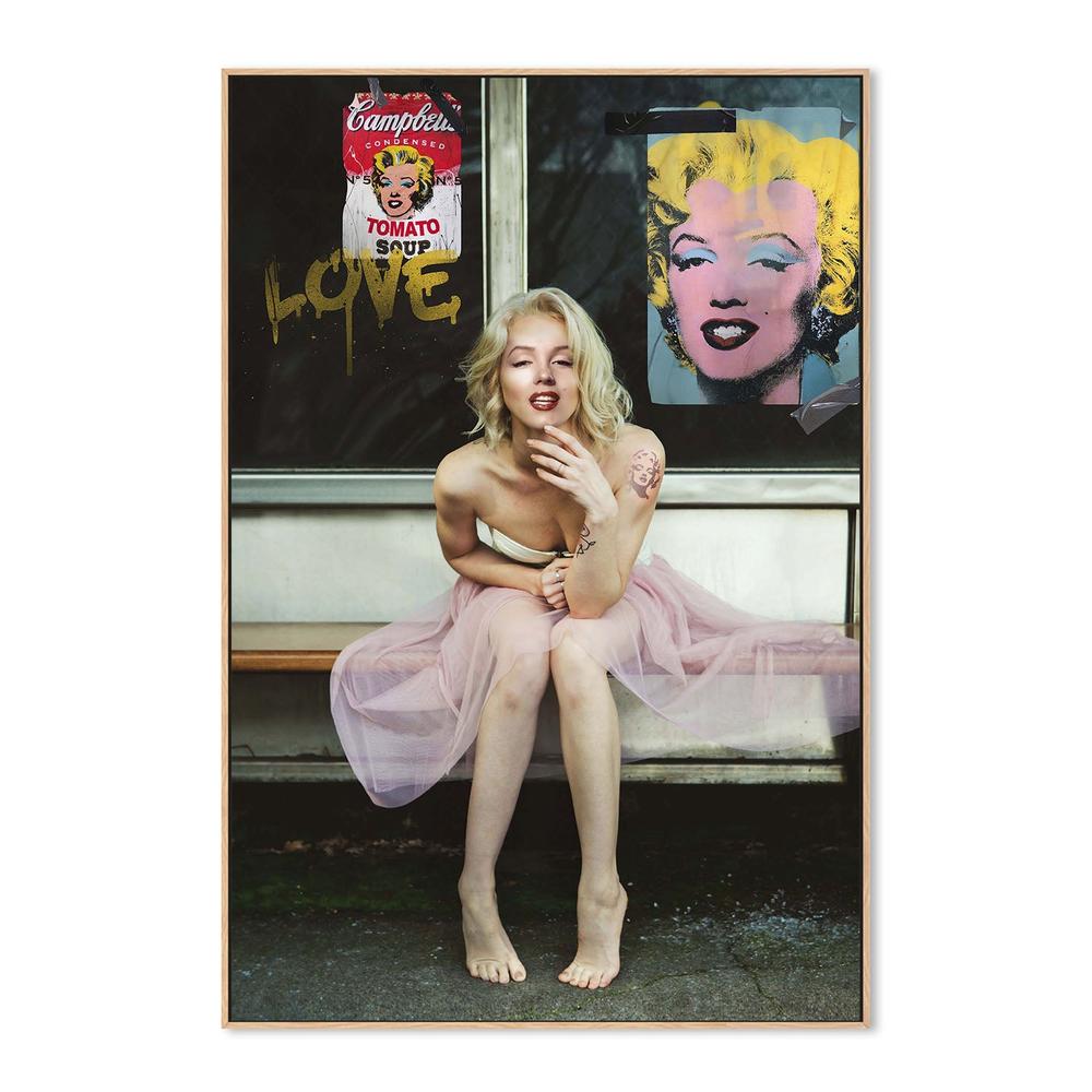 wall-art-print-canvas-poster-framed-New Marilyn-4