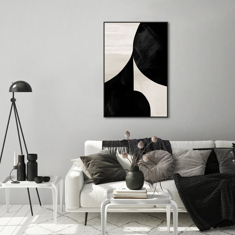wall-art-print-canvas-poster-framed-Night Set, Style A , By Dan Hobday-by-Dan Hobday-Gioia Wall Art