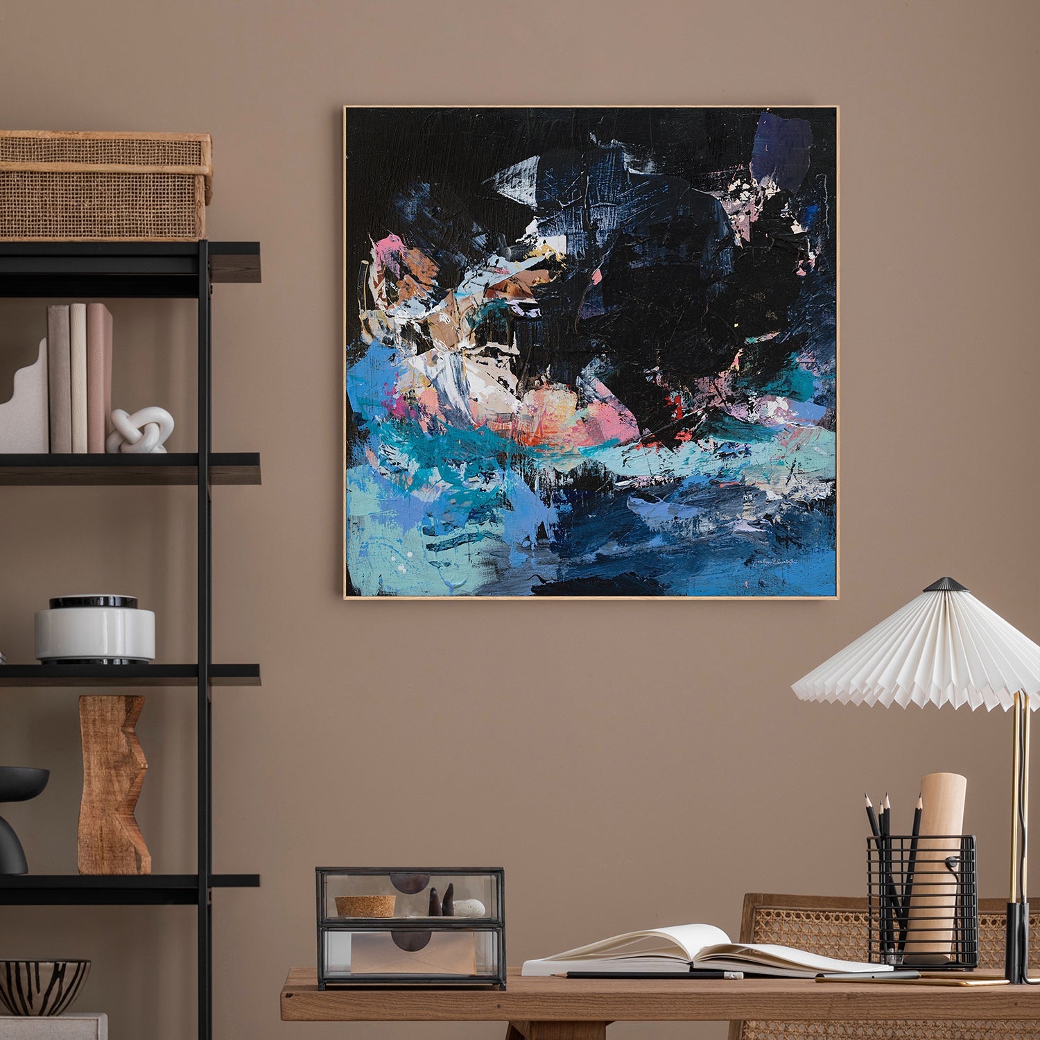 wall-art-print-canvas-poster-framed-Night Swim , By Jocelyn Elizabeth-2
