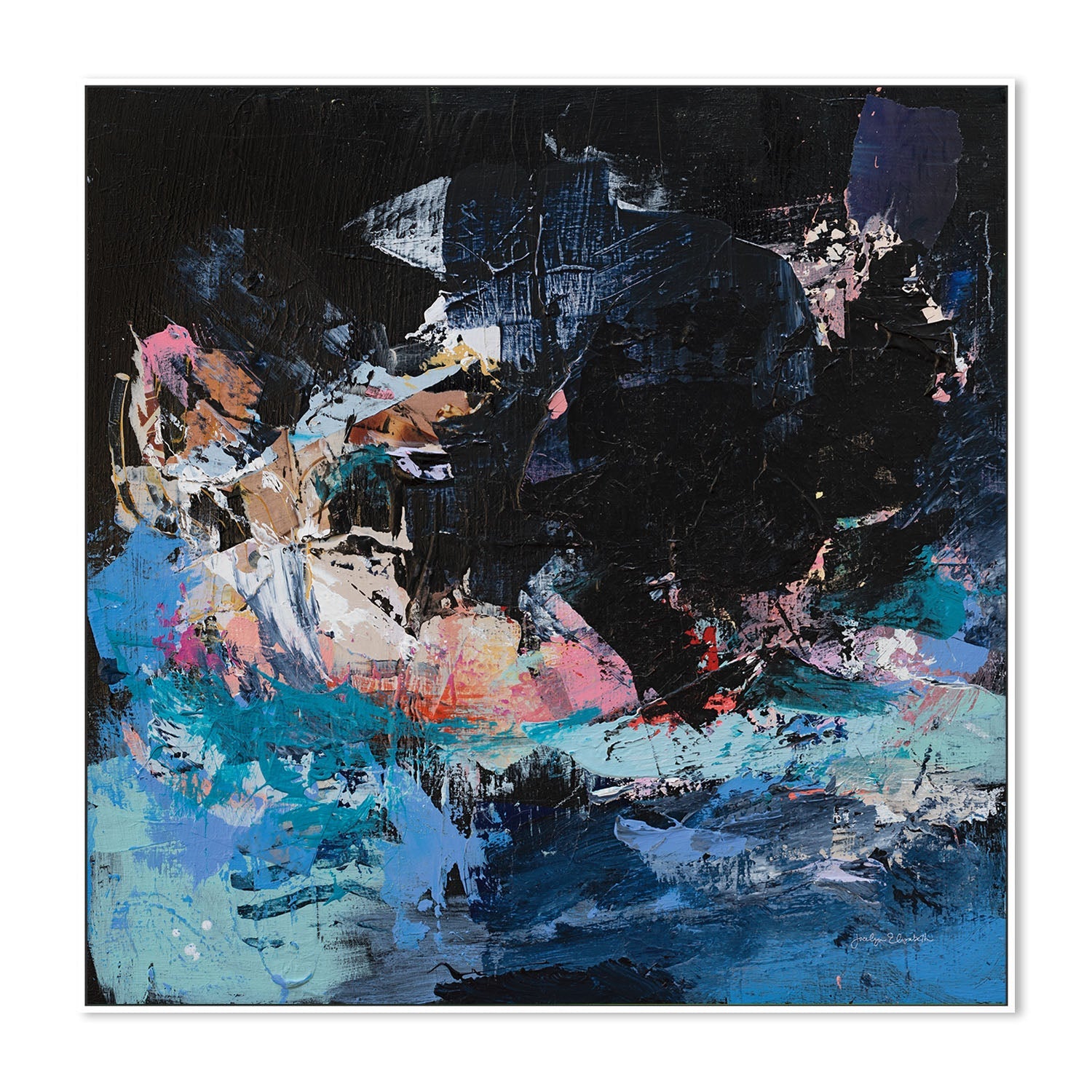 wall-art-print-canvas-poster-framed-Night Swim , By Jocelyn Elizabeth-5