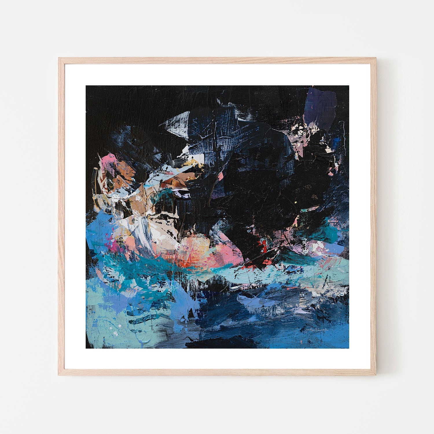 wall-art-print-canvas-poster-framed-Night Swim , By Jocelyn Elizabeth-6