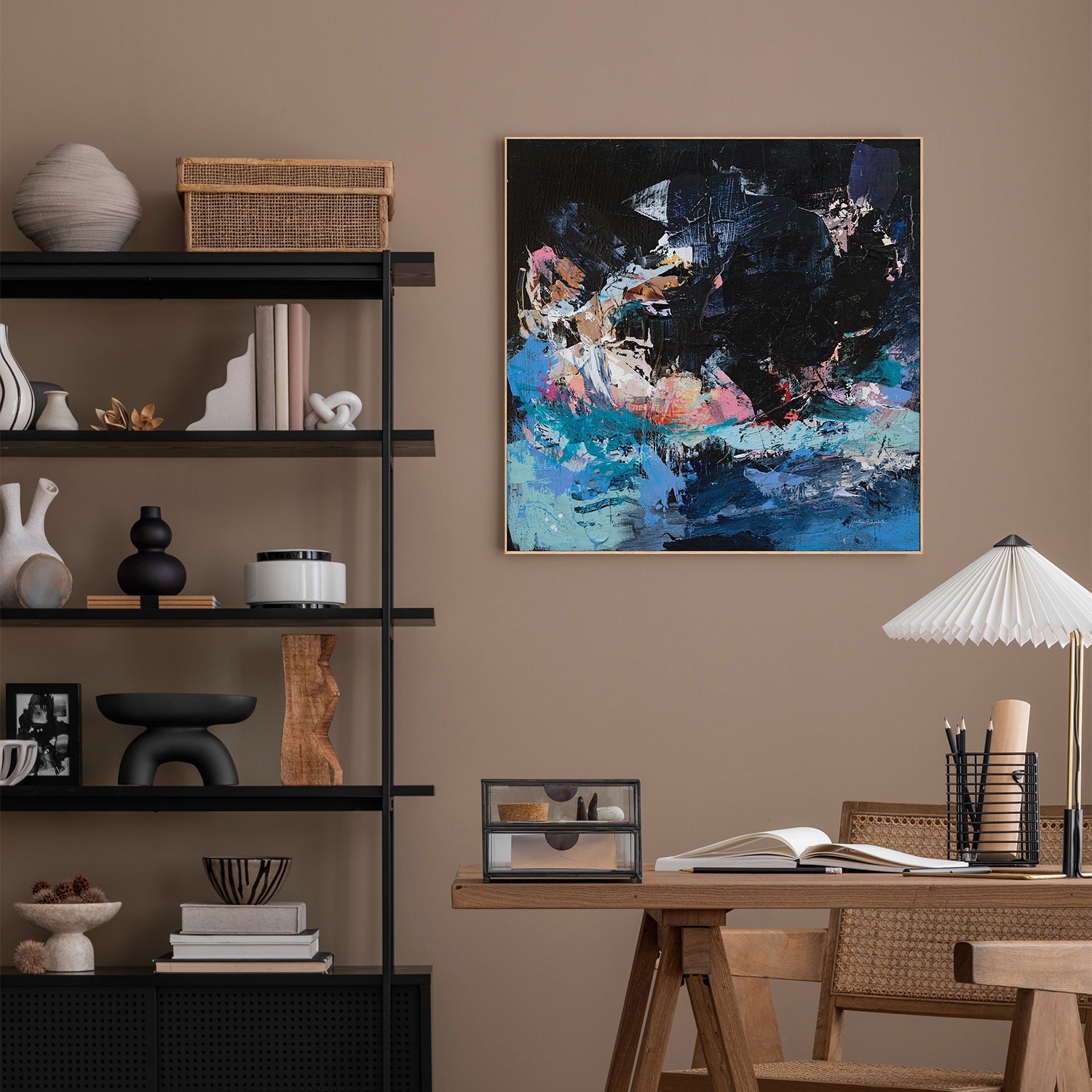 wall-art-print-canvas-poster-framed-Night Swim , By Jocelyn Elizabeth-7