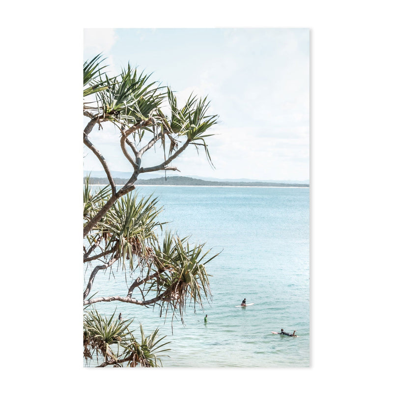 wall-art-print-canvas-poster-framed-Noosa Breeze, Paddle And Pandandus, Set Of 3 , By Tricia Brennan-GIOIA-WALL-ART