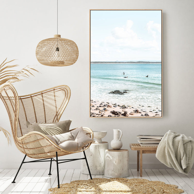 wall-art-print-canvas-poster-framed-Noosa Paddle , By Tricia Brennan-GIOIA-WALL-ART