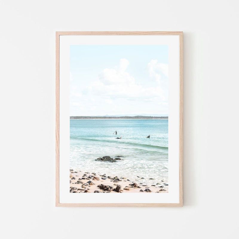 wall-art-print-canvas-poster-framed-Noosa Paddle , By Tricia Brennan-GIOIA-WALL-ART