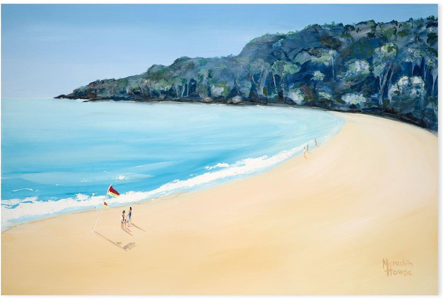 wall-art-print-canvas-poster-framed-Noosa Swim-by-Meredith Howse-Gioia Wall Art