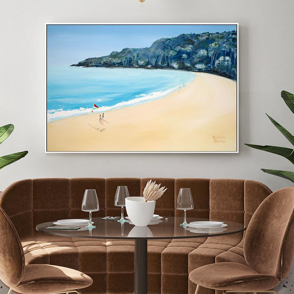wall-art-print-canvas-poster-framed-Noosa Swim-by-Meredith Howse-Gioia Wall Art
