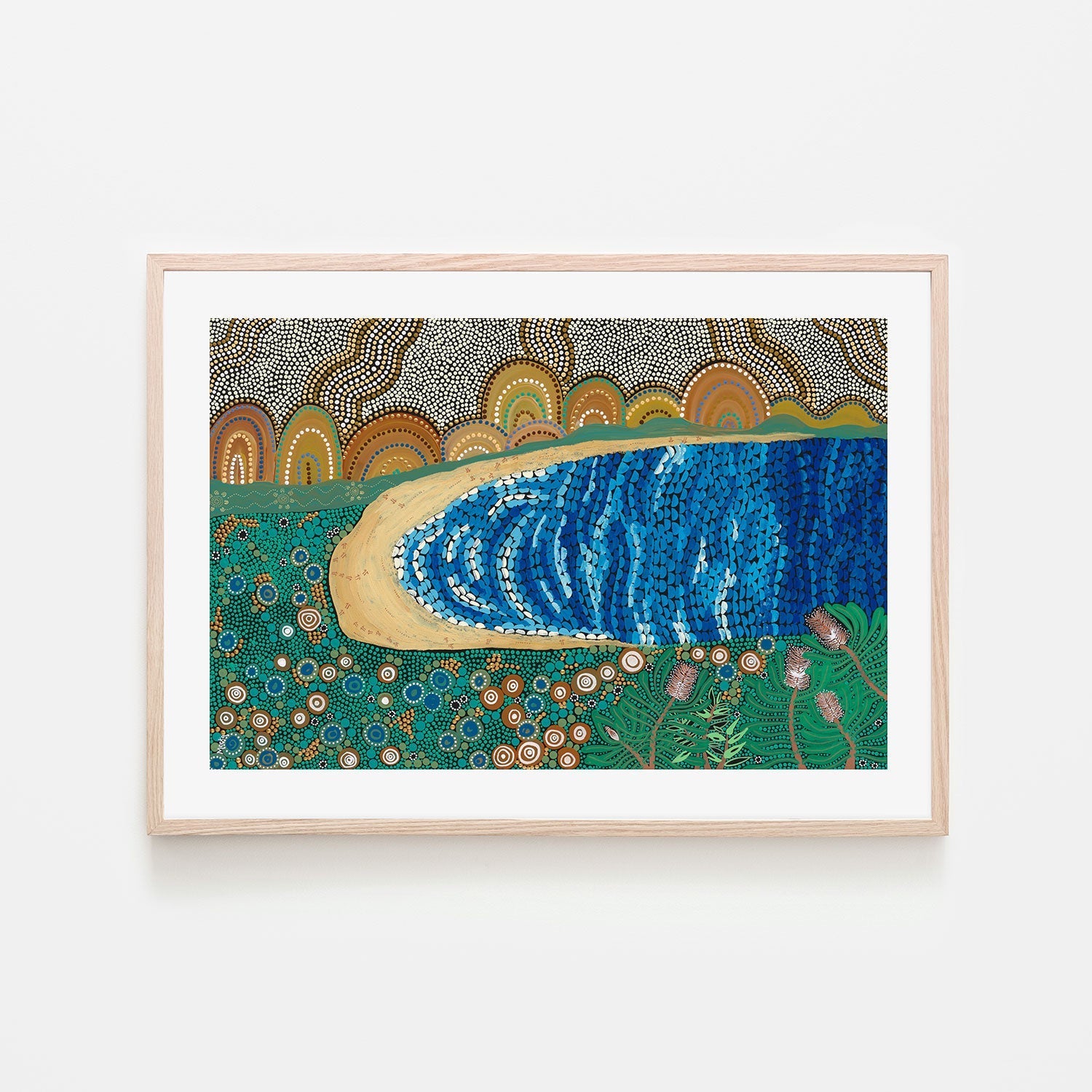 wall-art-print-canvas-poster-framed-Norman Bay , By Domica Hill-GIOIA-WALL-ART