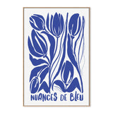 wall-art-print-canvas-poster-framed-Nuances De Bleu , By Andelle Art-4