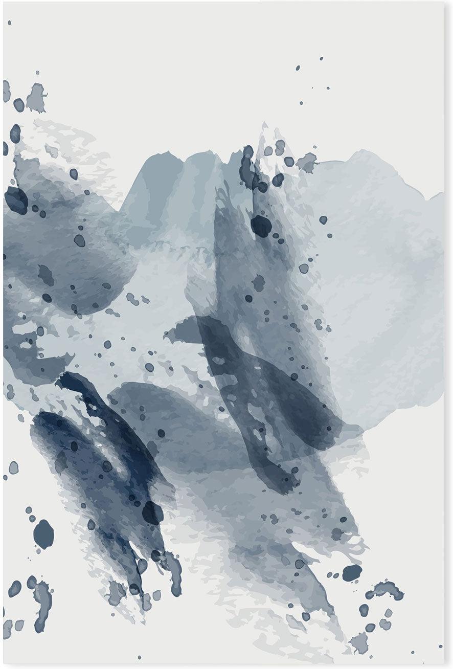 Ocean Blue, Style C Wall Art Print Framed Canvas Poster Gioia Wall Art