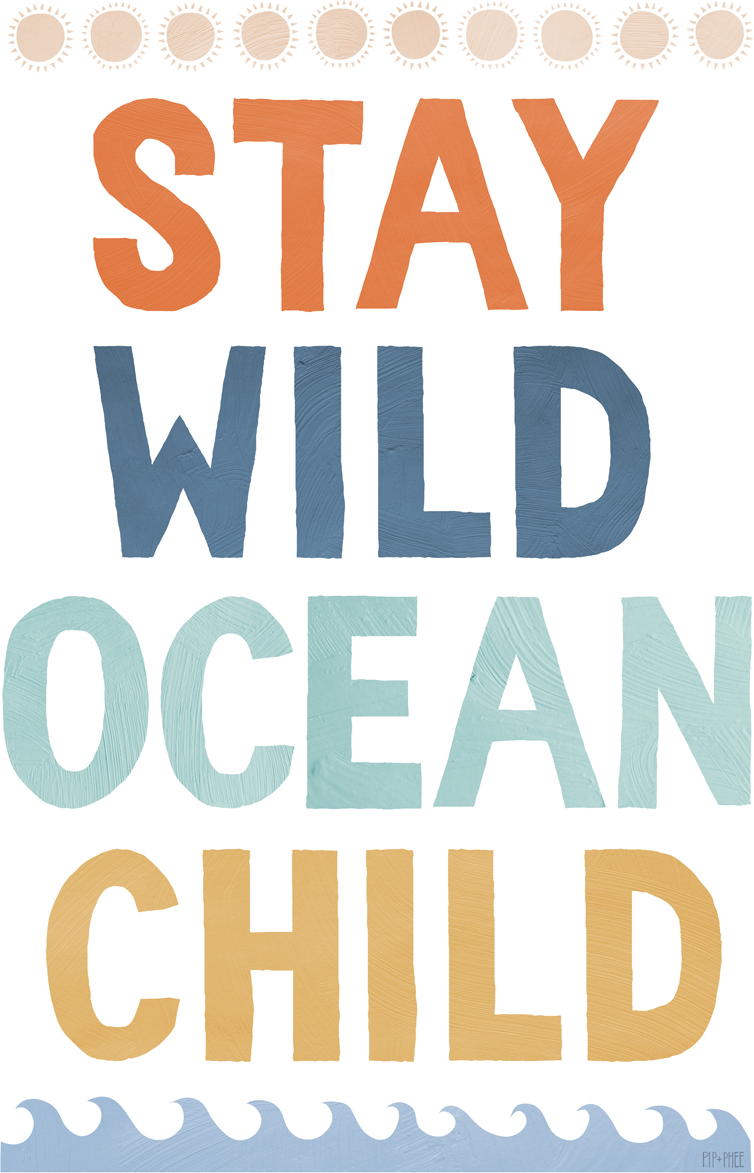 wall-art-print-canvas-poster-framed-Ocean Child , By Pip and Phee-2