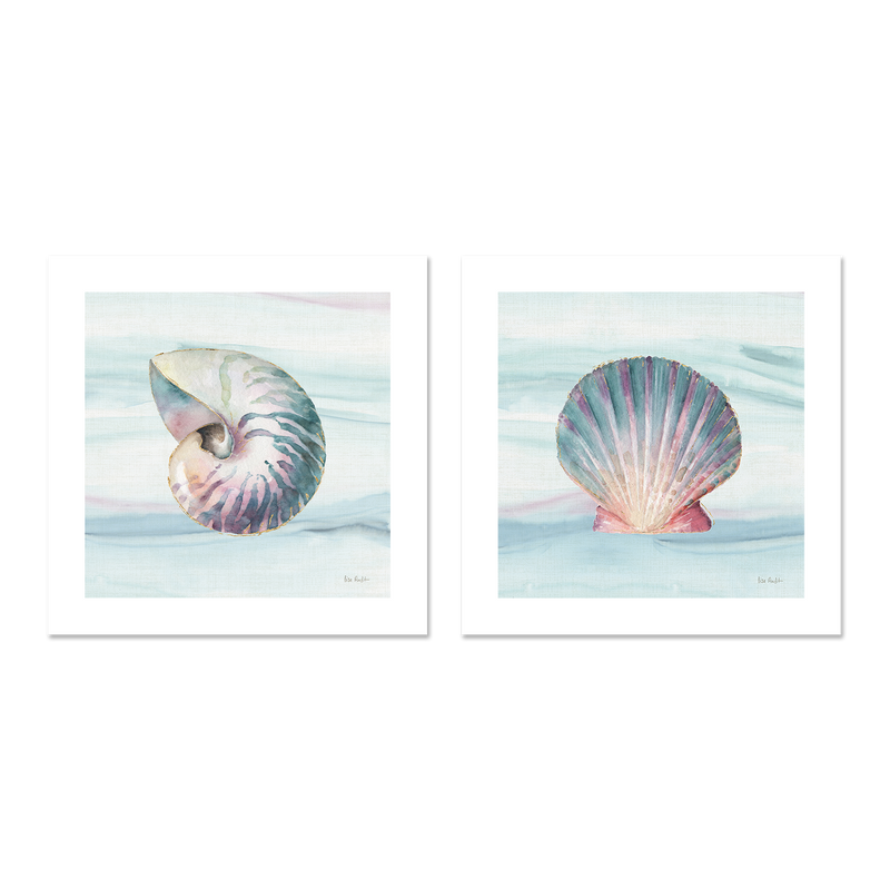 wall-art-print-canvas-poster-framed-Ocean Dream, Style A & B, Set Of 2 , By Lisa Audit-GIOIA-WALL-ART