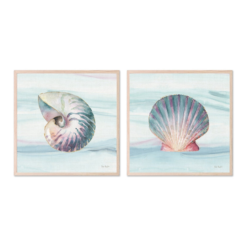 wall-art-print-canvas-poster-framed-Ocean Dream, Style A & B, Set Of 2 , By Lisa Audit-GIOIA-WALL-ART
