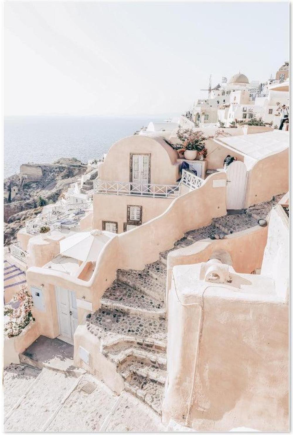 wall-art-print-canvas-poster-framed-Oia Santorini Views-by-Gioia Wall Art-Gioia Wall Art