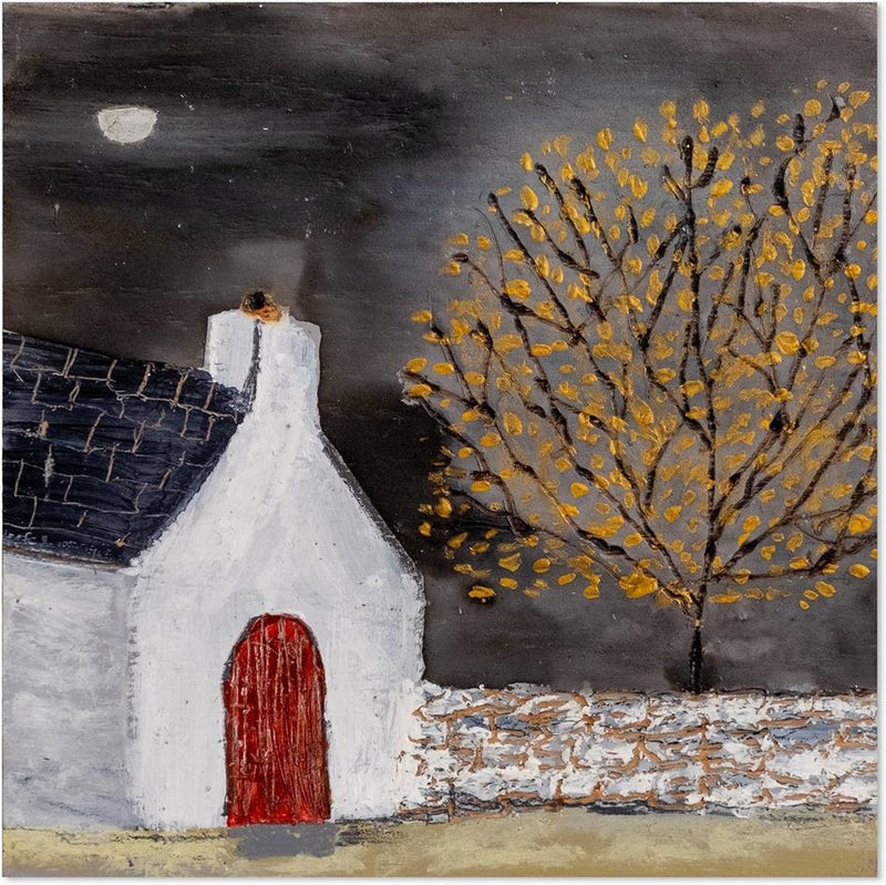 wall-art-print-canvas-poster-framed-Old Chapel-by-Louise O'hara-Gioia Wall Art