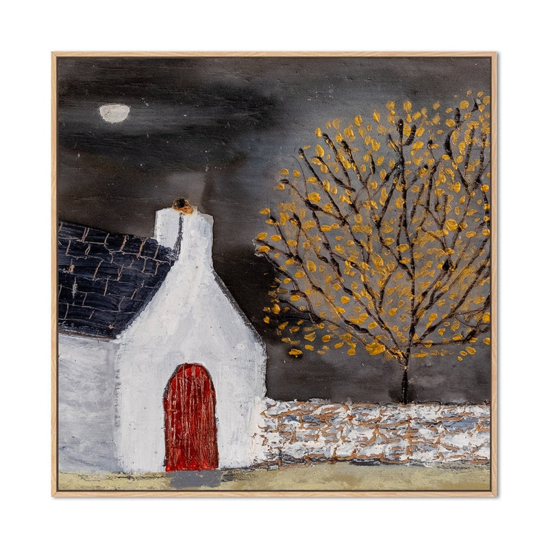 wall-art-print-canvas-poster-framed-Old Chapel-by-Louise O'hara-Gioia Wall Art